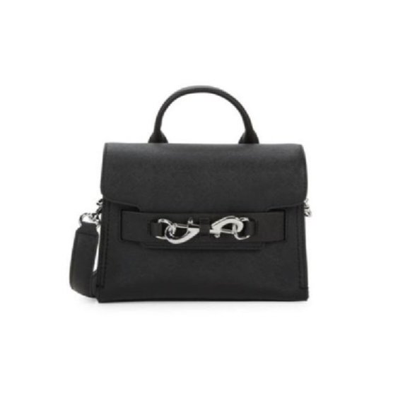 Rebecca Minkoff Black Leather 2-Way Bag
